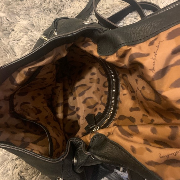 Aimee kestenberg Real leather black backpack!